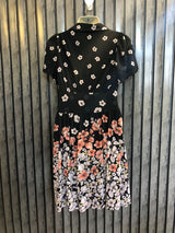 Chest 20  Length 34  Fabric Net Jersey Ladies Glam Dress