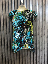 Chest 22  Length 25  Fabric Jersey Western Mini Dress for Women