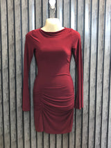 Chest 17  Length 29  Fabric Jersey Trendy Party Mini Dress