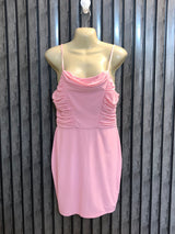 Chest 19  Length 32  Fabric Net Jersey Glamorous Party Dress for Women