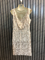 Chest 18  Length 35  Fabric Chiffon Party Special Mini Dress