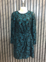 Chest 18  Length 35  Fabric Net Ladies Fashion Party Dress
