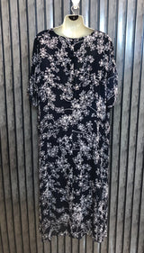 Chest 23  Length 48  Fabric Chiffon Stylish Maxi Dress for Girls