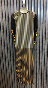 Chest 19  Length 50  Fabric Sleeve Net other fabric Silk jersy Western Long Dress for Women