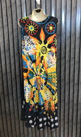 Chest 22  Length 23  Fabric Cotton Trendy Maxi Dress Collection