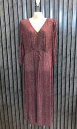 Chest 22  Length 49  Fabric Sulk Jersey Beautiful Maxi Dress for Girls