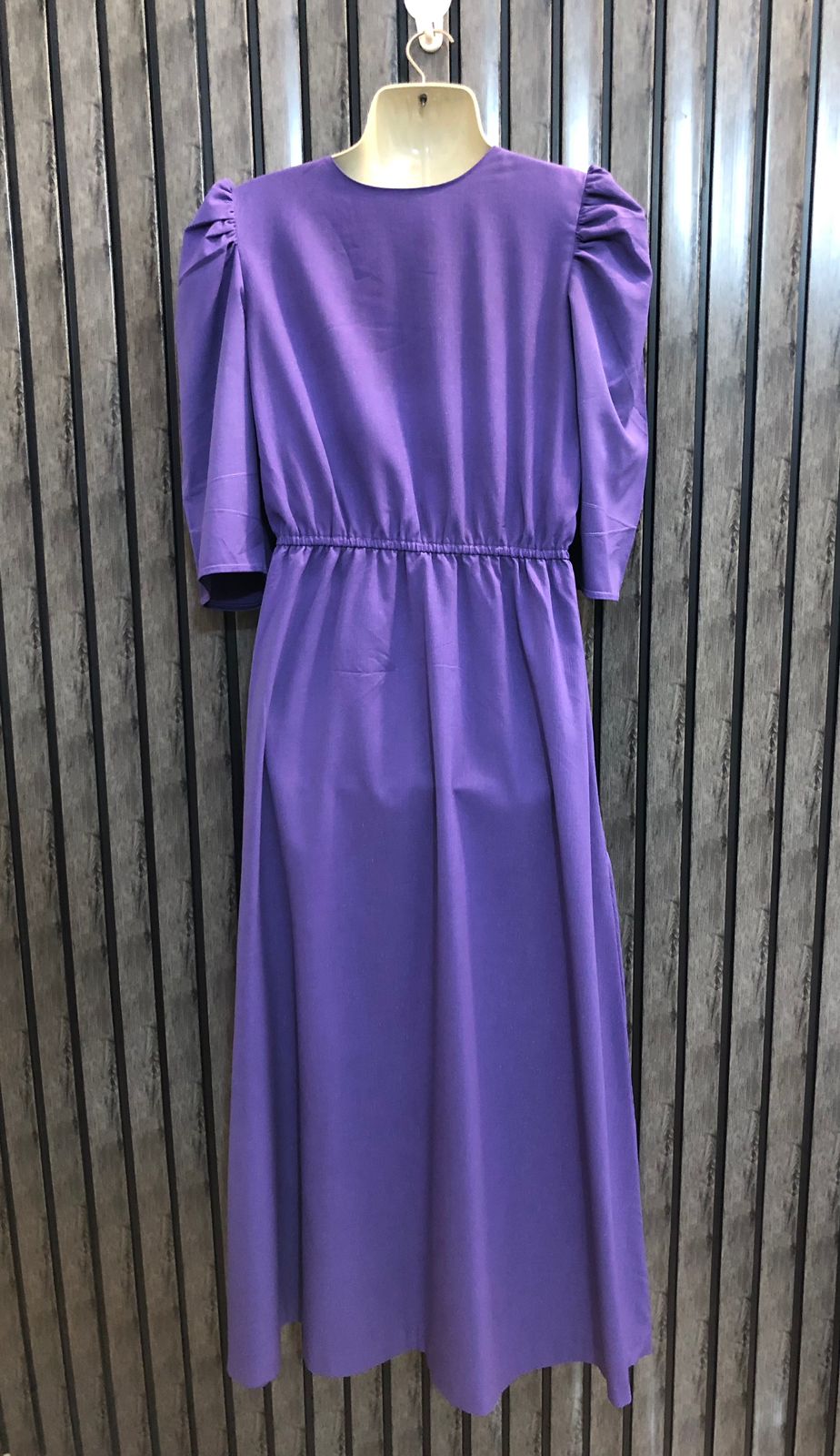 Chest 19  Length 50  Fabric Cotton Silk Glamorous Long Dress for Women
