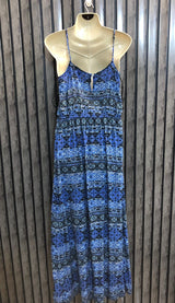 Chest 19  Length 52  Fabric Linen Stylish Party Wear Maxi