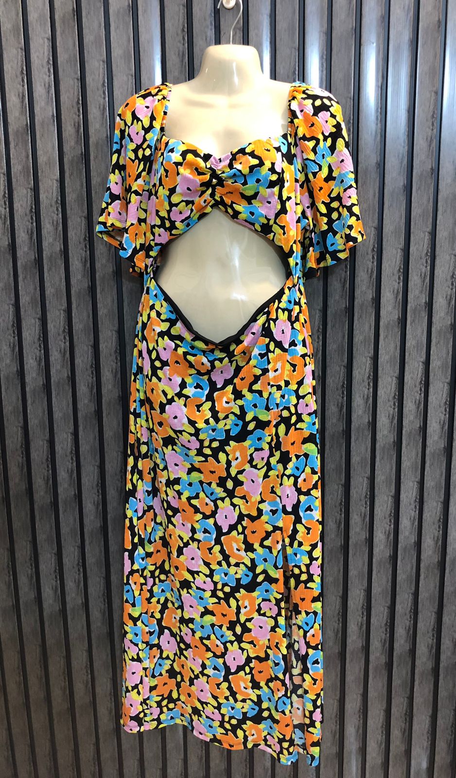 Chest 21  Length 50  Fabric Silk Jersey Trendy Long Dress for Girls