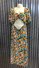 Chest 21  Length 50  Fabric Silk Jersey Trendy Long Dress for Girls