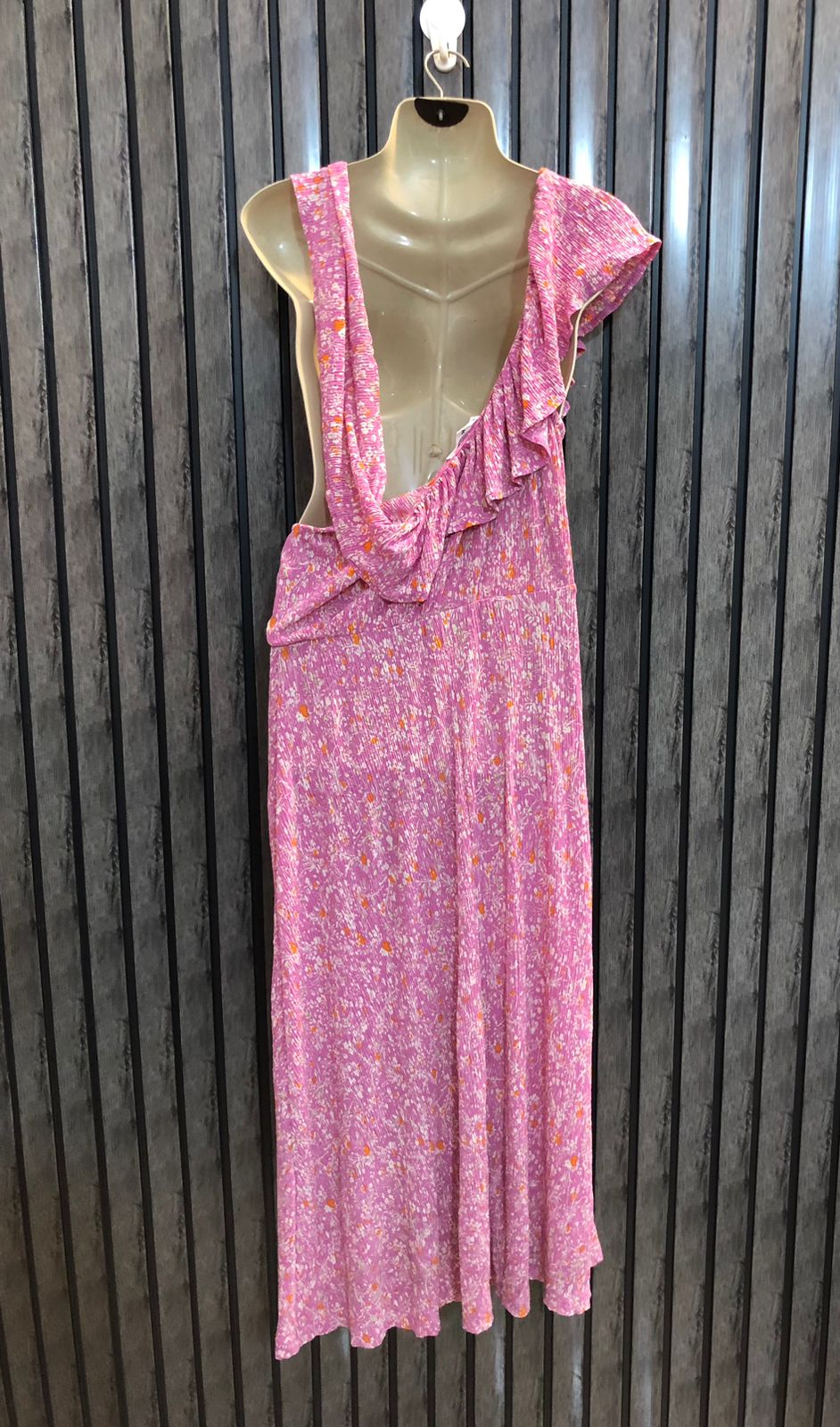 Chest 21  Length 48  Fabric Silk Jersey Fashion Maxi Dress Collection
