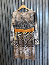 Chest 17  Lenght 36  Fabric silk Elegant Long Top for Women