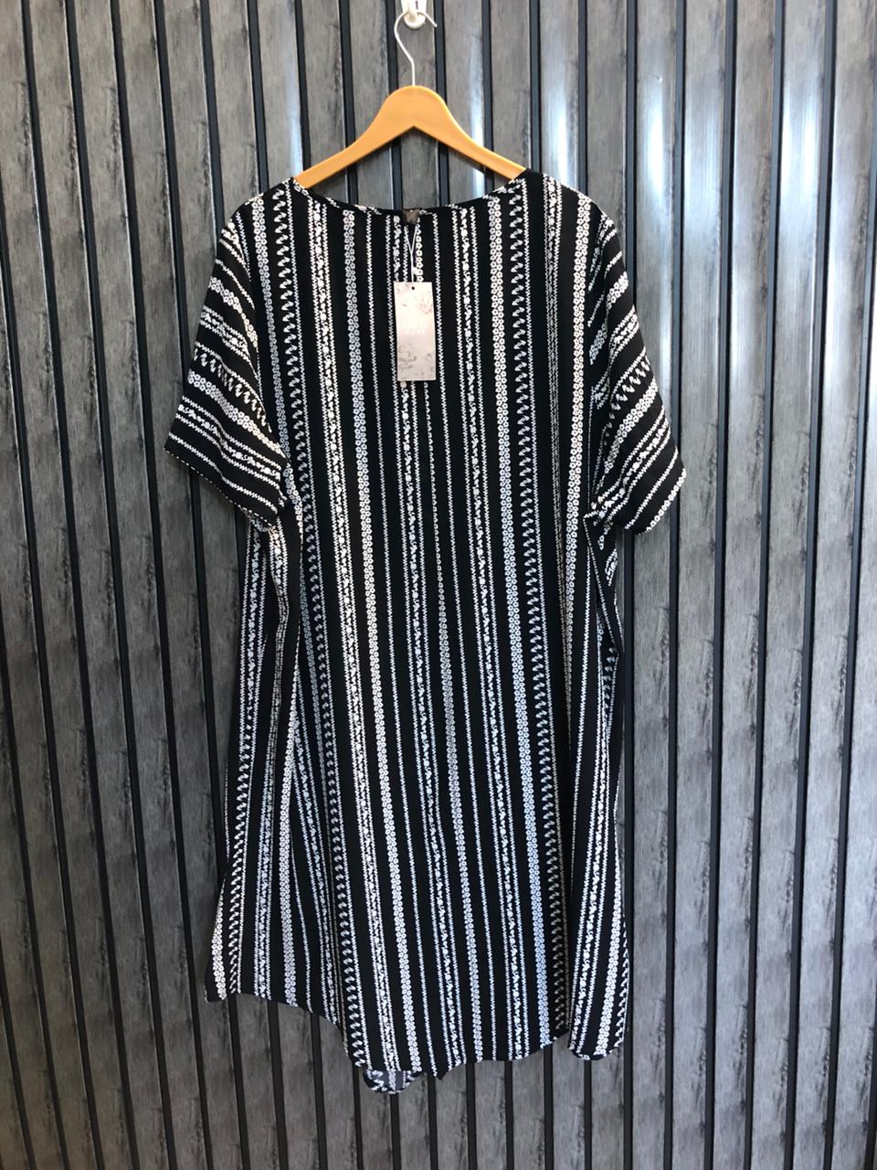 Chest 27  Lenght 43  Fabric silk Modern Ladies Long Top