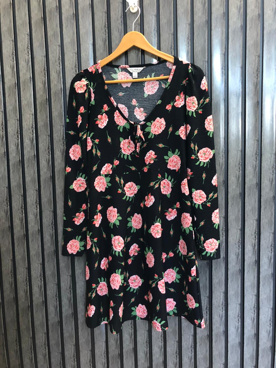 Chest 17  Lenght 33  Fabric silk jersey Fashion Long Top
