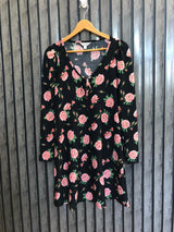 Chest 17  Lenght 33  Fabric silk jersey Fashion Long Top