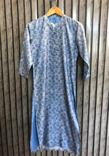 Chest 17  Lenght 43  Fabric cotton silk Premium Women Long Top