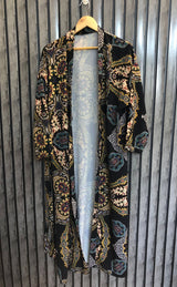 Chest Medium  Lenght 49  Fabric Silk Beautiful Ladies Long Shrug