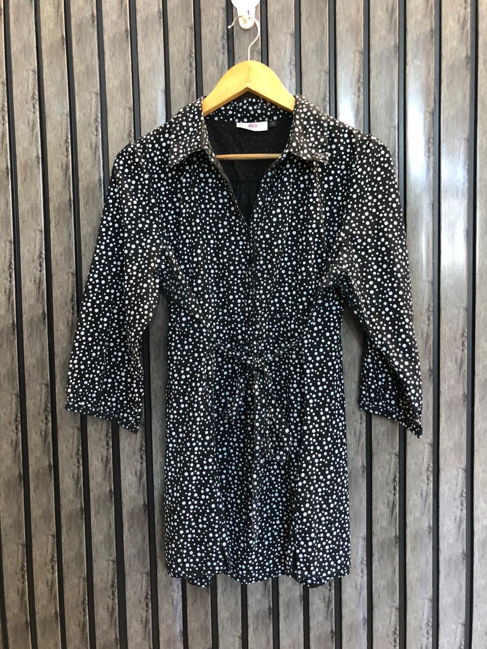 Chest 20  Length 28  Fabric Cotton Silk Classic Western Long Top