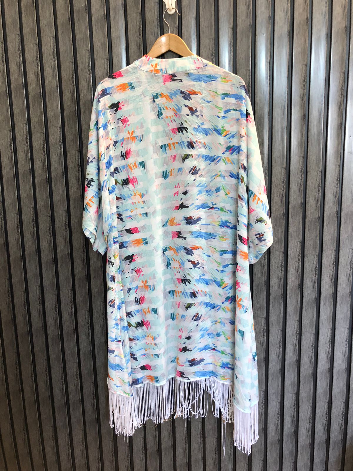 Chest Medium  Length 43  Fabric Silk Women Daily Wear Long Shrug