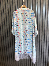 Chest Medium  Length 43  Fabric Silk Women Daily Wear Long Shrug