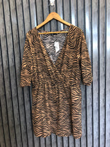 Chest 21  Length 33  Fabric Cotton Chic Casual Long Top