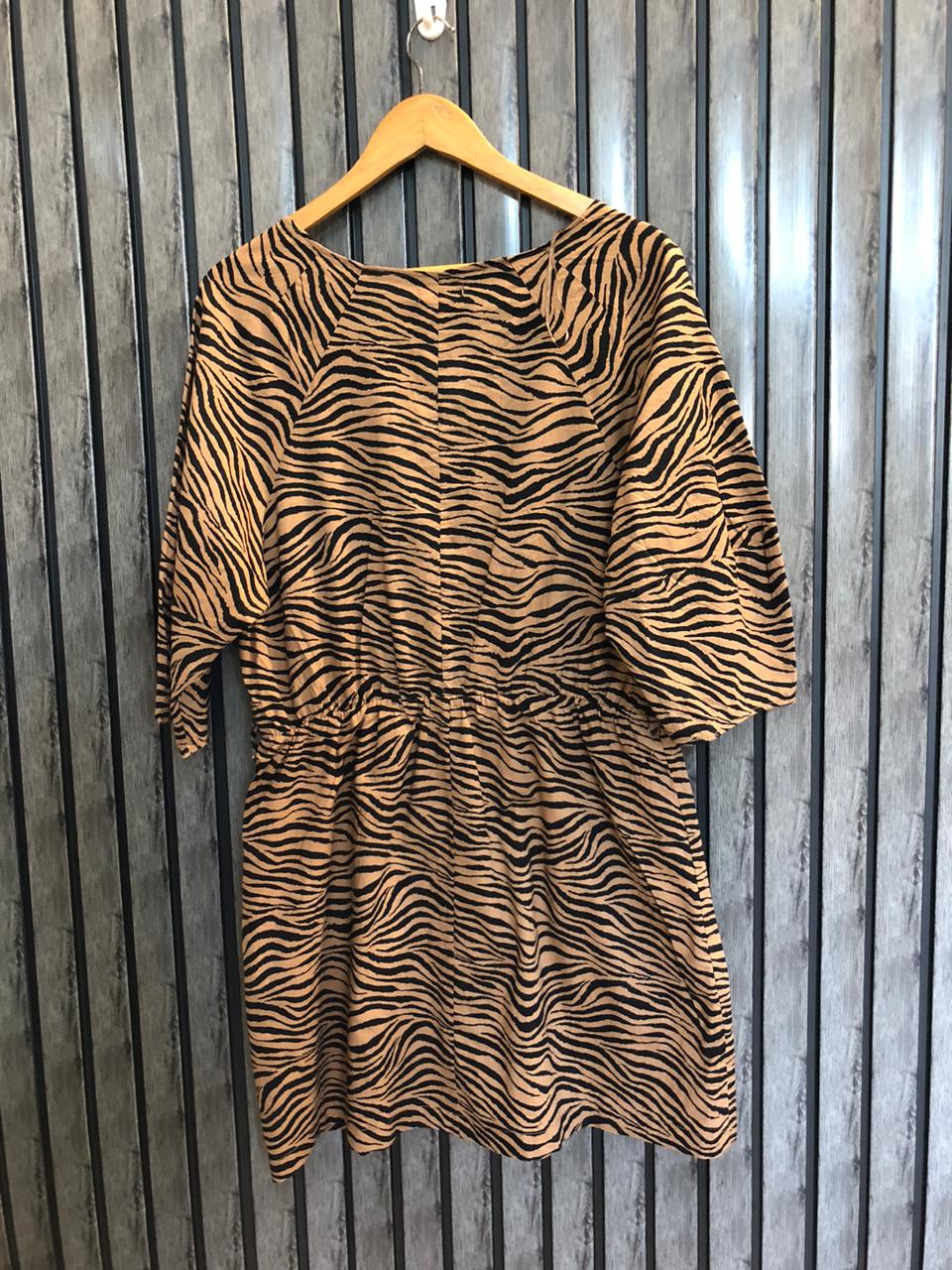 Chest 21  Length 33  Fabric Cotton Chic Casual Long Top