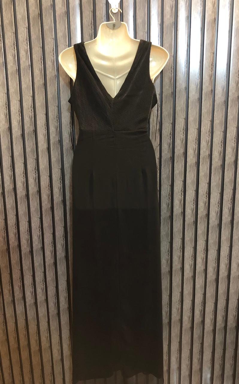 Chest 19  Length 54  Fabric Chiffon Women Long Maxi Dress