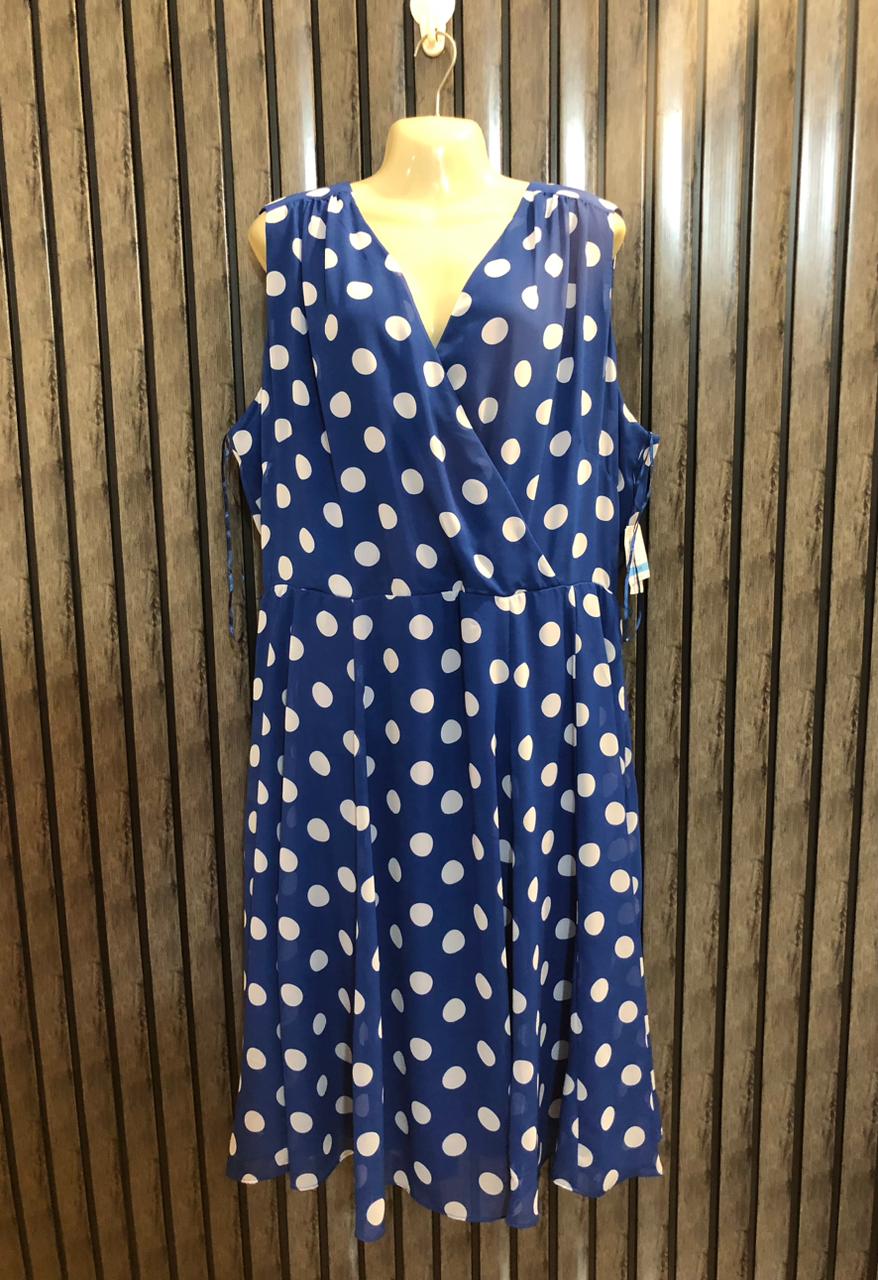 Chest 25  Length 43  Fabric Chiffon Girls Western Maxi