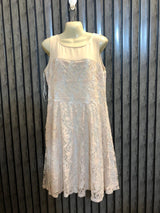 Chest 22  Length 38  Fabric Net Party Wear Mini Dress