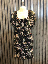 Chest Small  Length 31  Fabric Chiffon Trendy Mini Dress