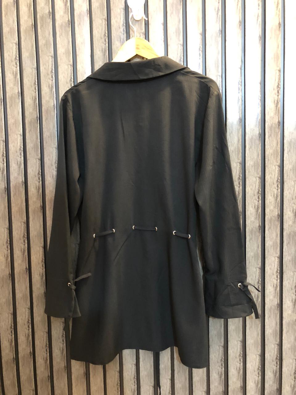 Chest 21  Length 30  Fabric Silk Stylish Long Top