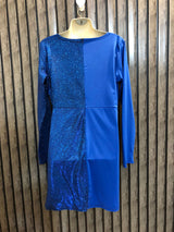 Chest 20  Length 32  Fabric Silk Jersey Party Wear Mini Dress