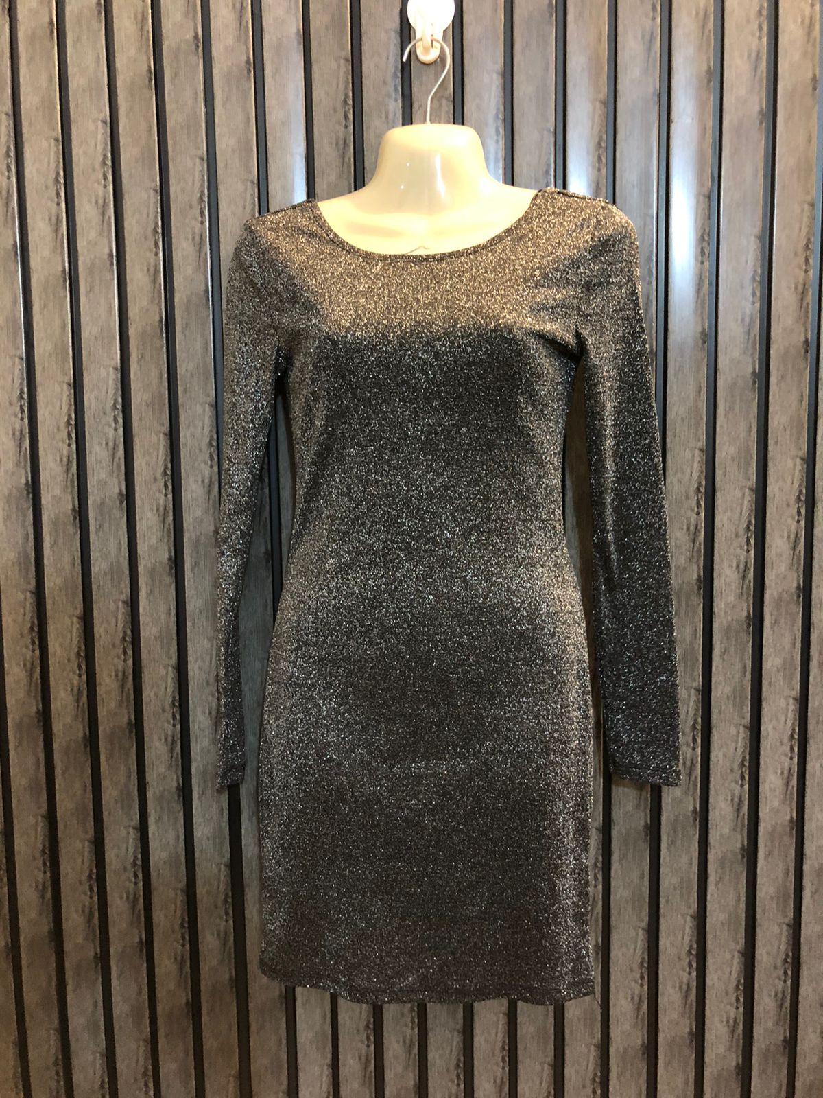 Chest 17  Length 30  Fabric Silk Jersey Stylish Party Mini Dress