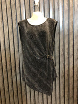 Chest 21  Length 28  Fabric Silk Jersey Trendy Mini Party Dress