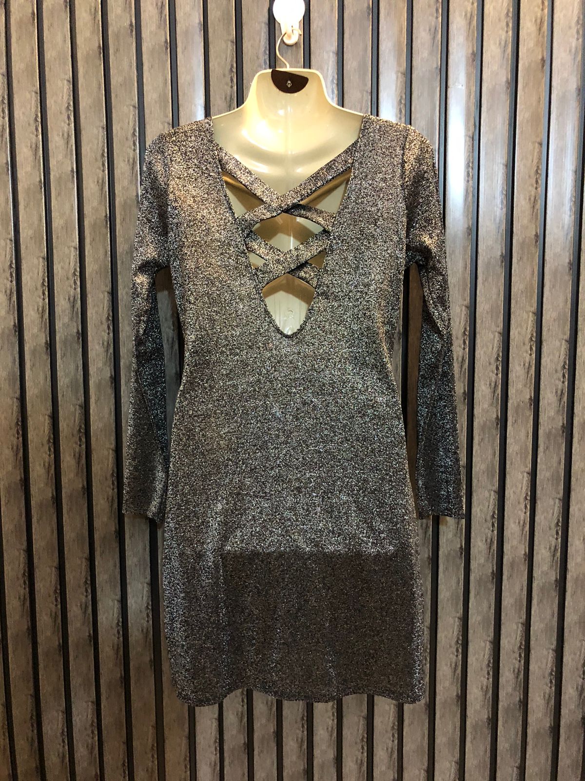 Chest 20  Length 31  Fabric Silk Jersey New Style Mini Dress Party Wear