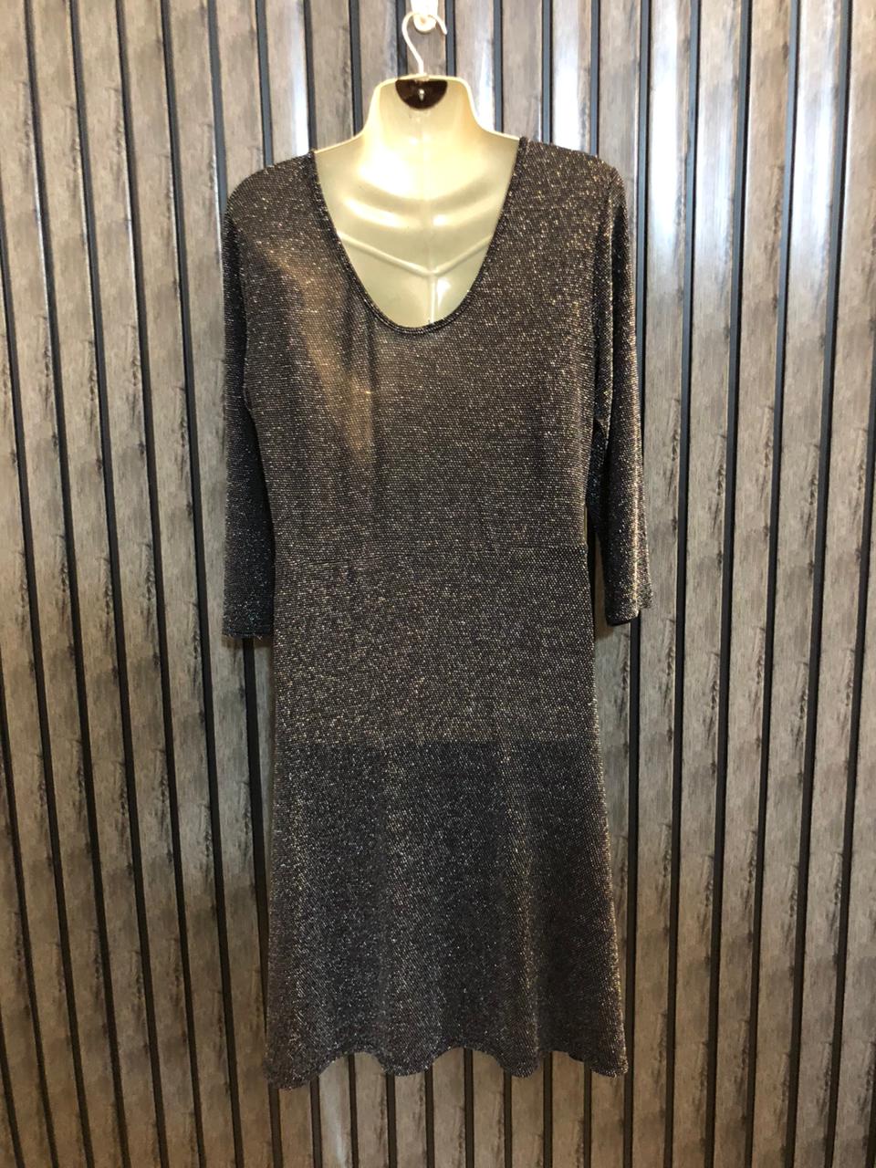 Chest 20  Length 36  Fabric Silk Jersey Fashionable Party Dress