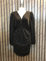 Chest 18  Length 30  Fabric Silk Jersey Glam Party Wear Dress