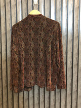 Chest Large  Length 24  Fabric Silk Jersey Elegant Party Wear Shrug