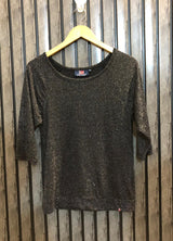 Chest 19  Length 23  Fabric Silk Jersey Modern Party Wear Top
