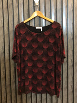 Chest 25  Length 26  Fabric Silk Jersey Cute Party Wear Top