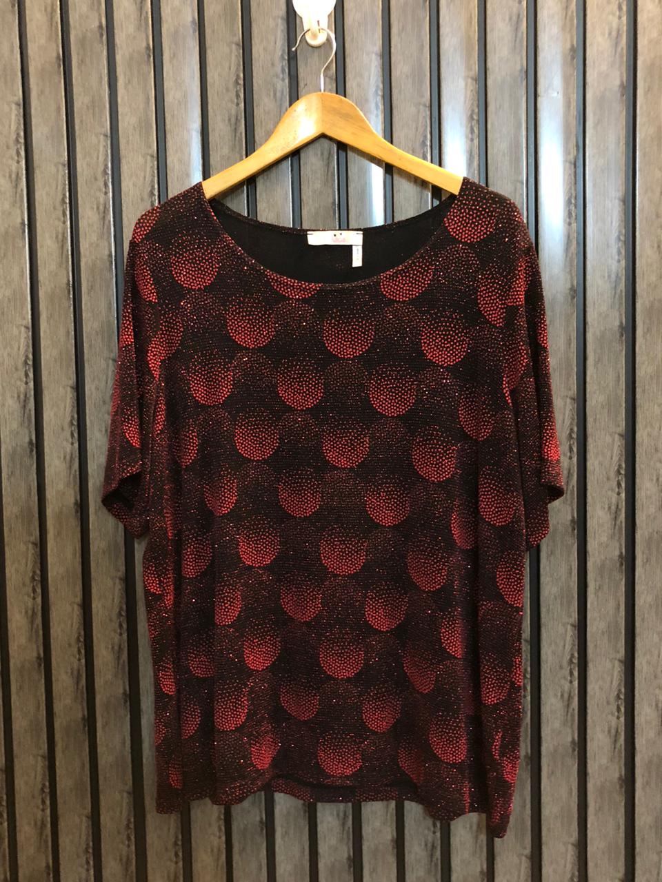 Chest 25  Length 26  Fabric Silk Jersey Cute Party Wear Top