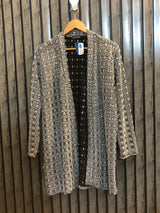 Chest XXl  Length 31  Fabric Net Jersey Sparkle Party Wear Shrug