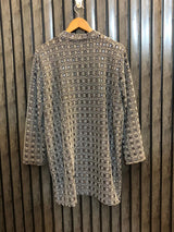 Chest XXl  Length 31  Fabric Net Jersey Sparkle Party Wear Shrug