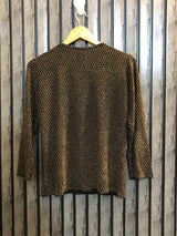 Chest 20  Length 23  Fabric Silk Jersey Beautiful Party Wear Top