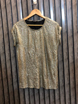 Chest 20  Length 25  Fabric Silk Jersey Party Wear Fashion Top