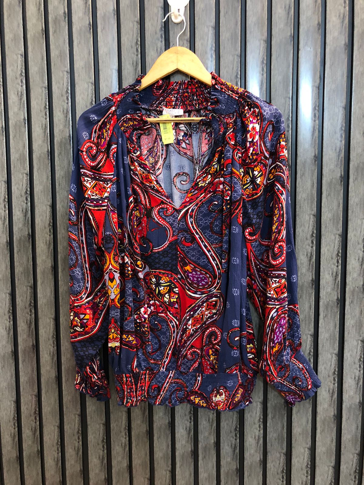 Chest Medium Baggy Style  Length 25  Fabric Cotton Branded Women Summer Full Sleeves Casual Top