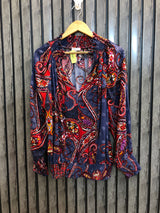 Chest Medium Baggy Style  Length 25  Fabric Cotton Branded Women Summer Full Sleeves Casual Top