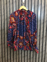 Chest Medium Baggy Style  Length 25  Fabric Cotton Branded Women Summer Full Sleeves Casual Top