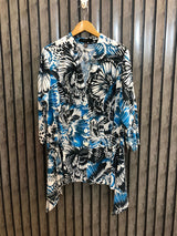 Chest 21  Length 29  Fabric Cotton Trendy Women Western Full Sleeves Top