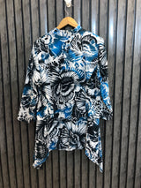 Chest 21  Length 29  Fabric Cotton Trendy Women Western Full Sleeves Top